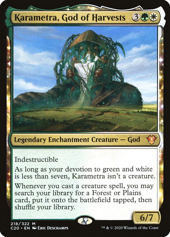 Karametra, God of Harvests [Commander 2020] MTG Single Magic: The Gathering | Red Claw Gaming