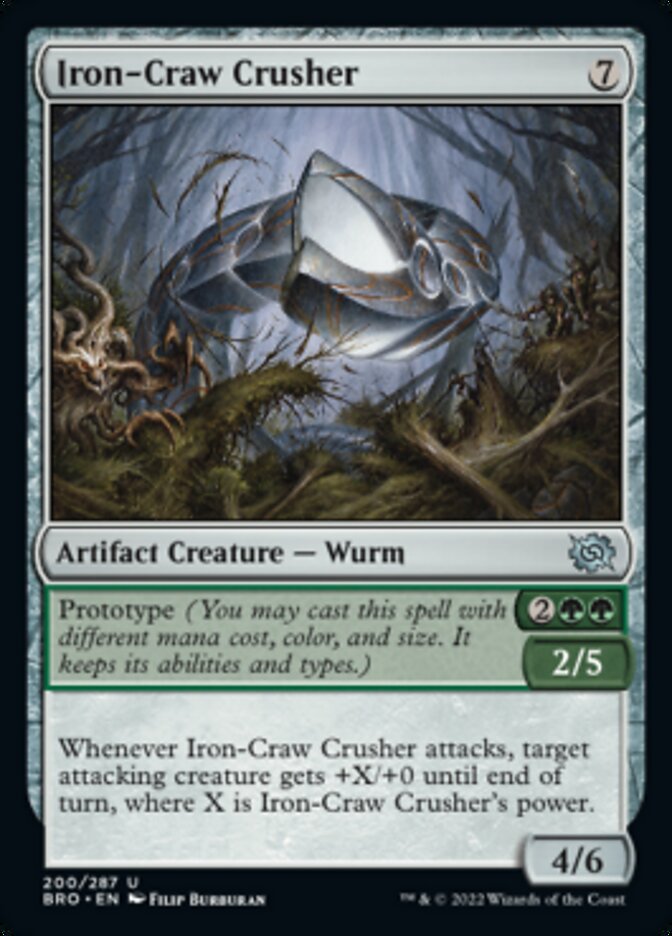 Iron-Craw Crusher [The Brothers' War] MTG Single Magic: The Gathering | Red Claw Gaming
