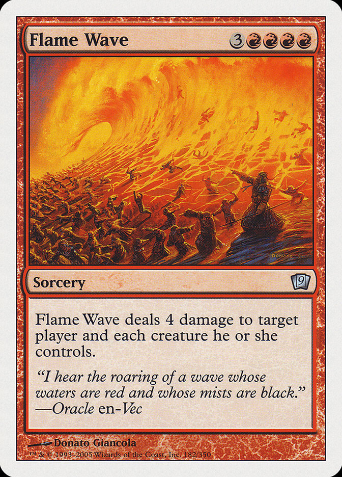 Flame Wave [Ninth Edition] MTG Single Magic: The Gathering | Red Claw Gaming