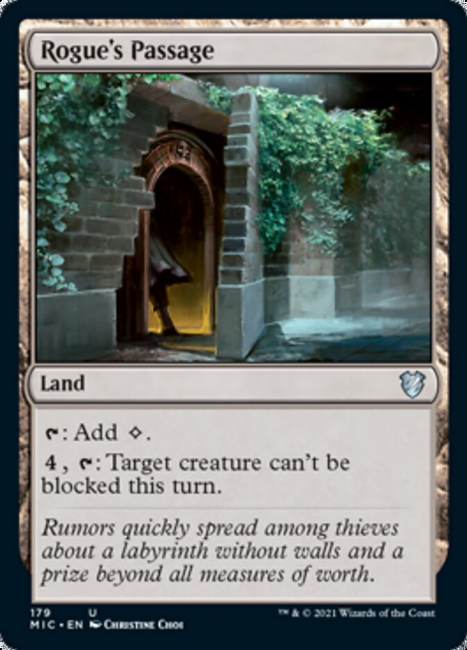 Rogue's Passage [Innistrad: Midnight Hunt Commander] MTG Single Magic: The Gathering | Red Claw Gaming
