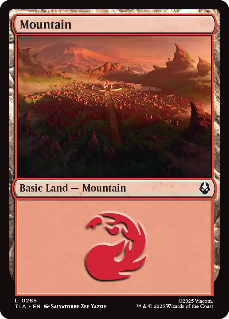 Mountain (0285) [Avatar: The Last Airbender] MTG Single Magic: The Gathering | Red Claw Gaming