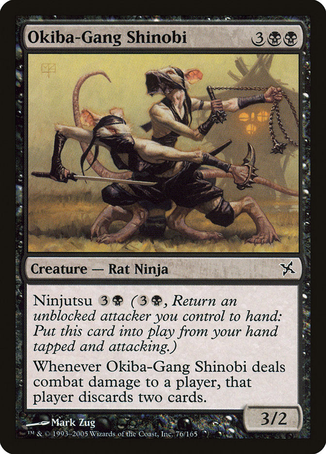 Okiba-Gang Shinobi [Betrayers of Kamigawa] MTG Single Magic: The Gathering | Red Claw Gaming
