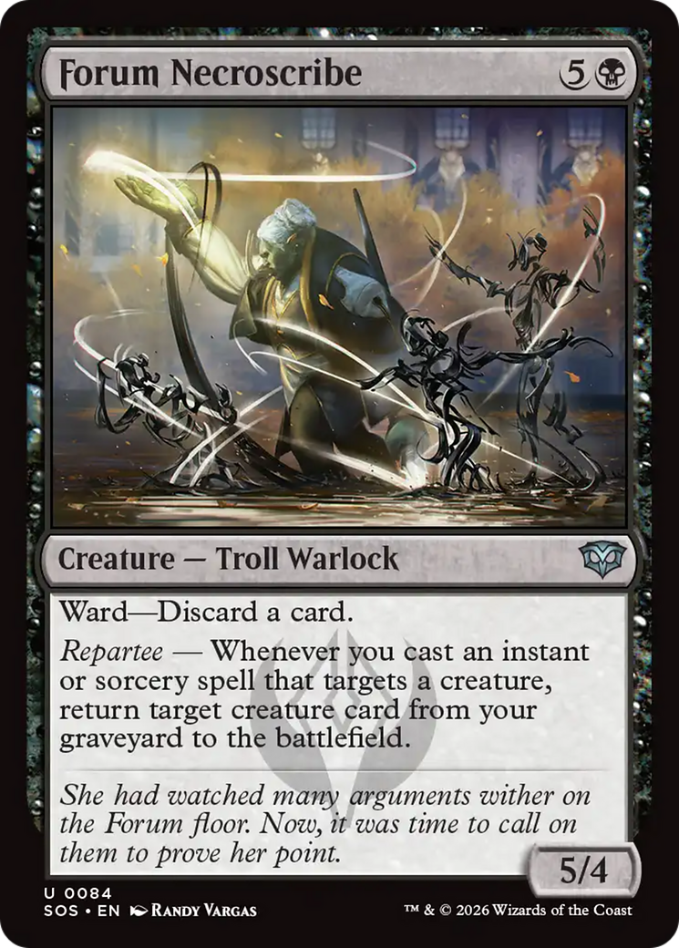 Forum Necroscribe [Secrets of Strixhaven] MTG Single Magic: The Gathering | Red Claw Gaming