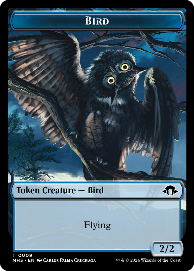 Servo // Bird Double-Sided Token [Modern Horizons 3 Tokens] MTG Single Magic: The Gathering | Red Claw Gaming