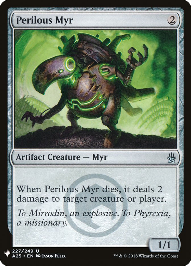 Perilous Myr [Mystery Booster] MTG Single Magic: The Gathering    | Red Claw Gaming