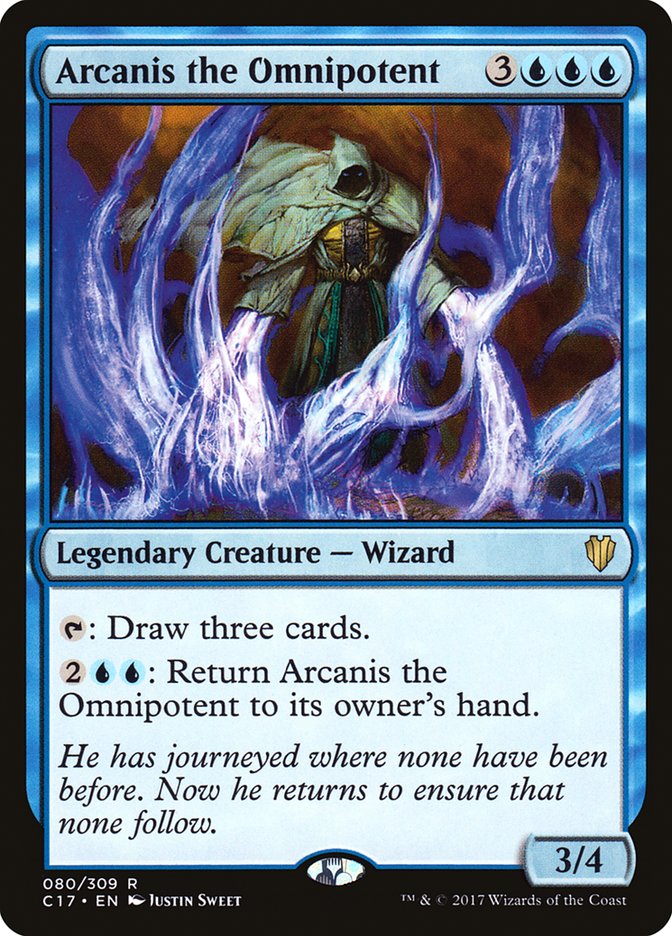 Arcanis the Omnipotent [Commander 2017] MTG Single Magic: The Gathering | Red Claw Gaming