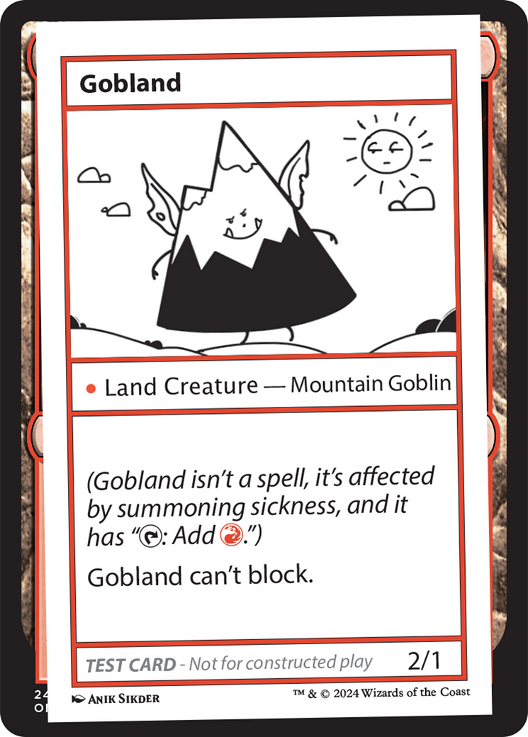 Gobland [Mystery Booster 2 Playtest Cards] MTG Single Magic: The Gathering | Red Claw Gaming