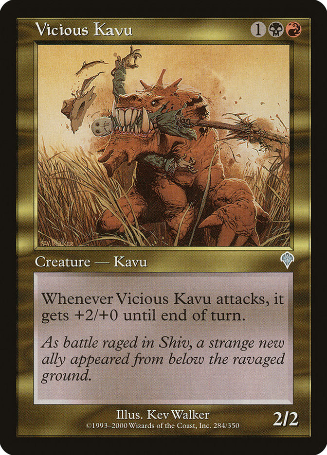 Vicious Kavu [Invasion] MTG Single Magic: The Gathering | Red Claw Gaming