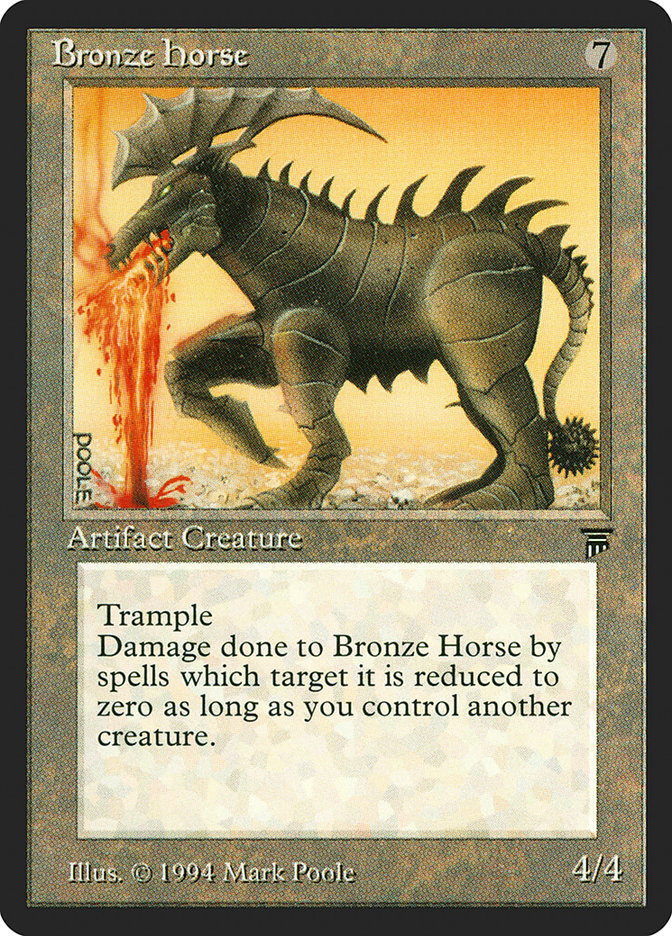 Bronze Horse [Legends] MTG Single Magic: The Gathering | Red Claw Gaming