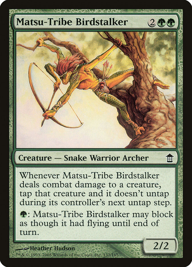 Matsu-Tribe Birdstalker [Saviors of Kamigawa] MTG Single Magic: The Gathering    | Red Claw Gaming