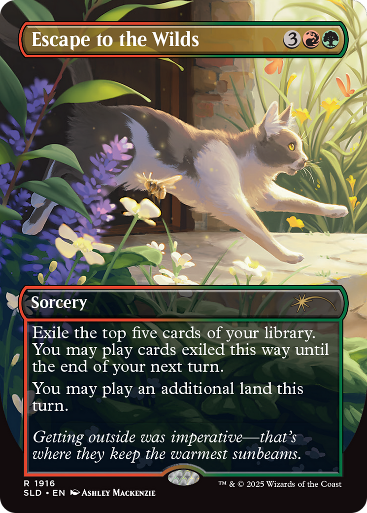 Escape to the Wilds (1916) [Secret Lair Drop Series] MTG Single Magic: The Gathering | Red Claw Gaming