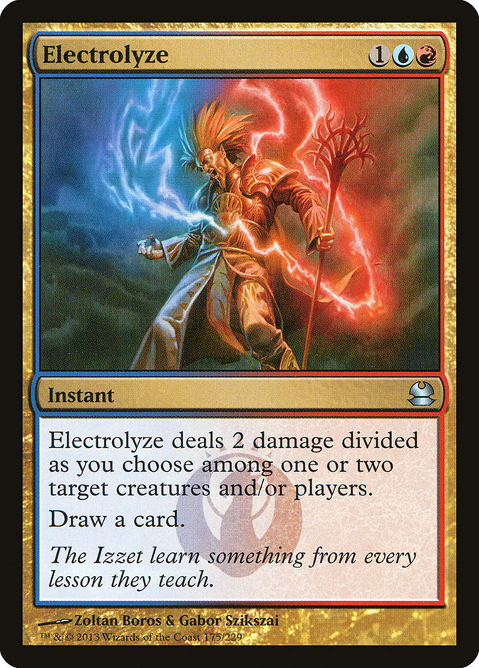 Electrolyze [Modern Masters] MTG Single Magic: The Gathering | Red Claw Gaming