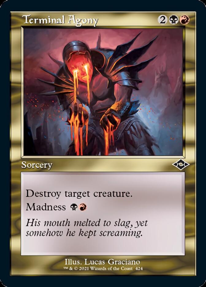 Terminal Agony (Retro) [Modern Horizons 2] MTG Single Magic: The Gathering | Red Claw Gaming