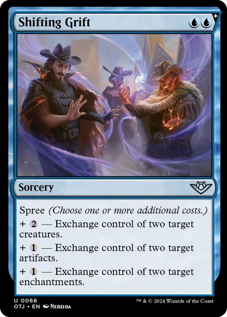 Shifting Grift [Outlaws of Thunder Junction] MTG Single Magic: The Gathering | Red Claw Gaming