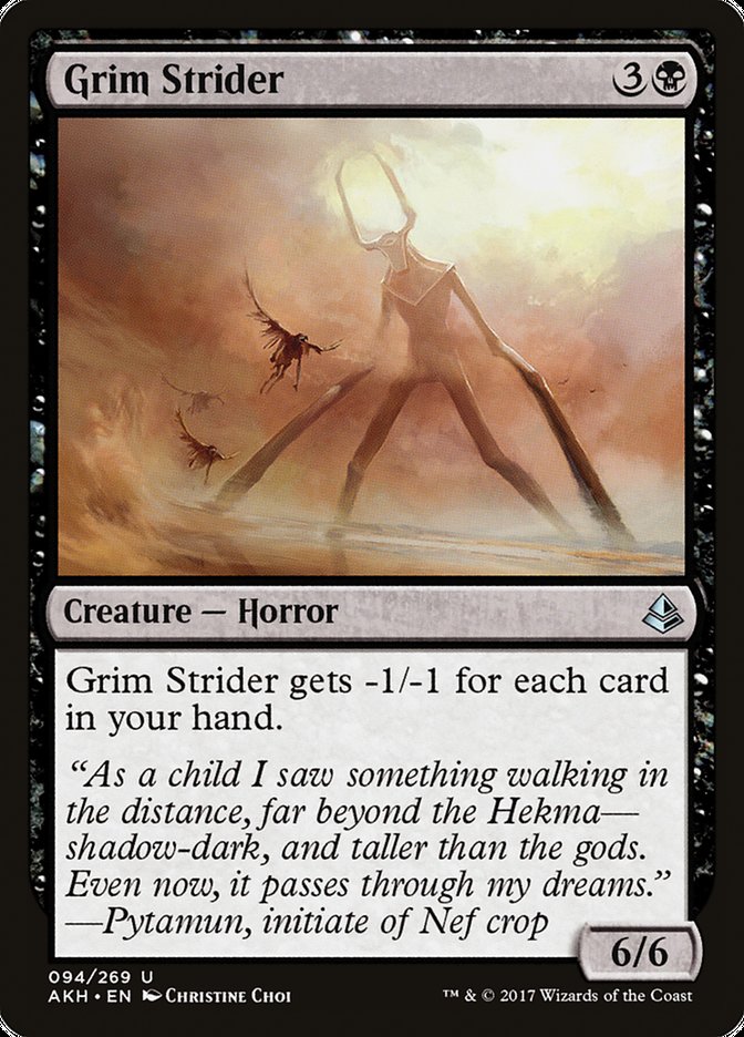 Grim Strider [Amonkhet] MTG Single Magic: The Gathering | Red Claw Gaming