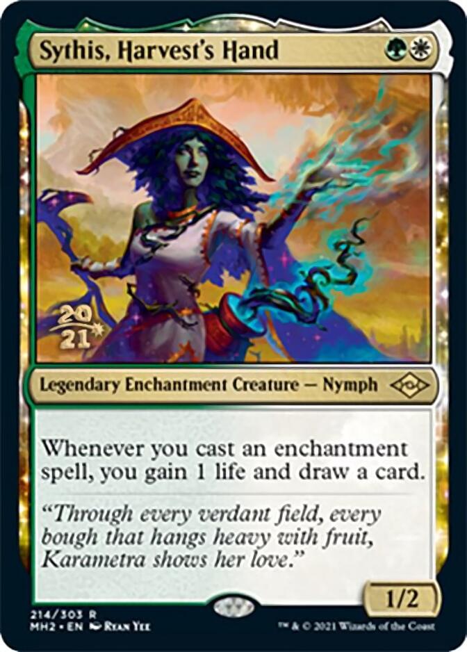 Sythis, Harvest's Hand [Modern Horizons 2 Prerelease Promos] MTG Single Magic: The Gathering | Red Claw Gaming