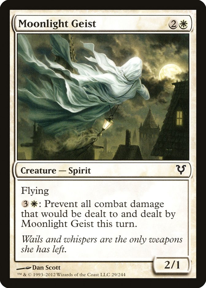 Moonlight Geist [Avacyn Restored] MTG Single Magic: The Gathering | Red Claw Gaming
