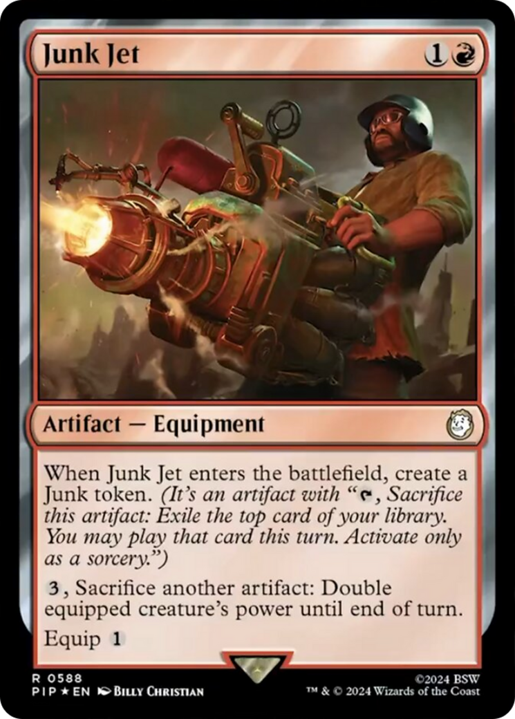 Junk Jet (Surge Foil) [Fallout] MTG Single Magic: The Gathering | Red Claw Gaming