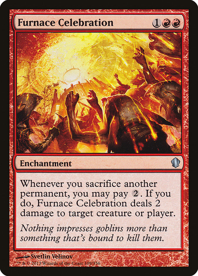 Furnace Celebration [Commander 2013] MTG Single Magic: The Gathering | Red Claw Gaming