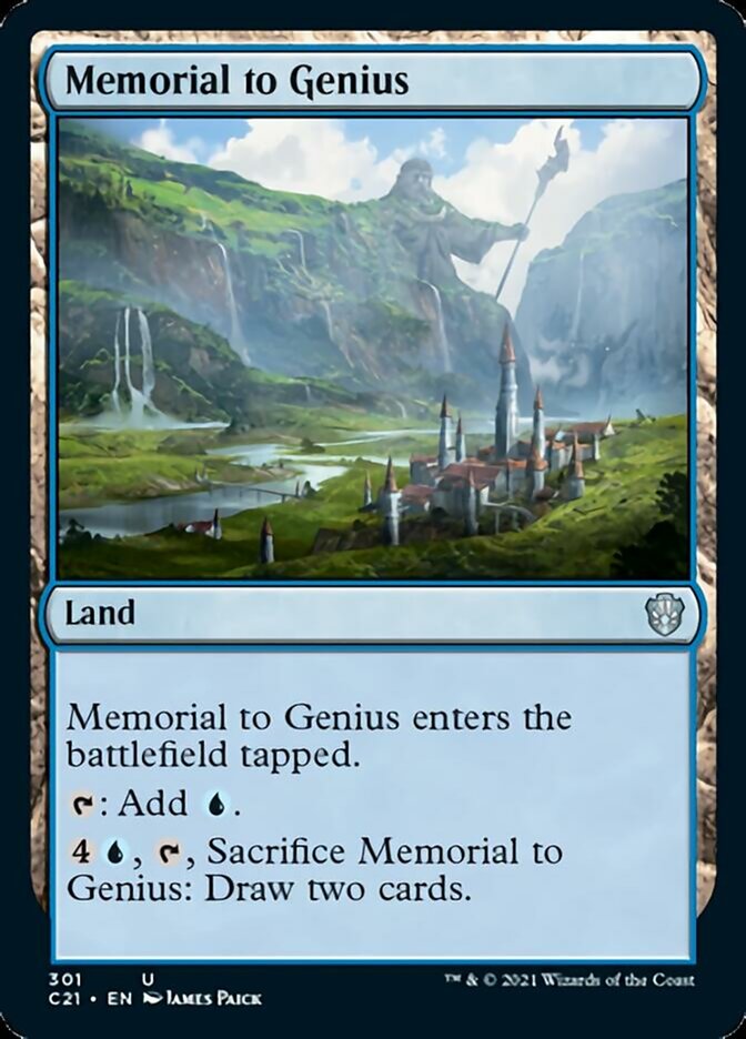 Memorial to Genius [Commander 2021] MTG Single Magic: The Gathering | Red Claw Gaming