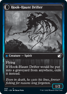 Baithook Angler // Hook-Haunt Drifter [Innistrad: Double Feature] MTG Single Magic: The Gathering | Red Claw Gaming