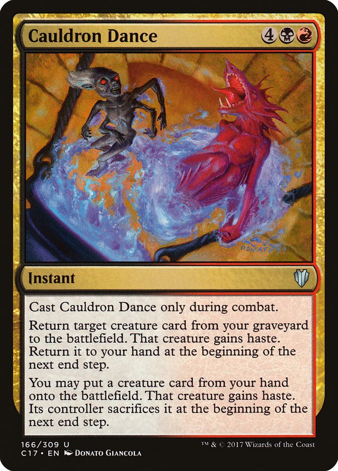Cauldron Dance [Commander 2017] MTG Single Magic: The Gathering | Red Claw Gaming