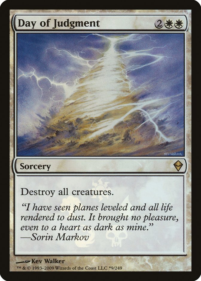 Day of Judgment (Buy-A-Box) [Zendikar Promos] MTG Single Magic: The Gathering | Red Claw Gaming