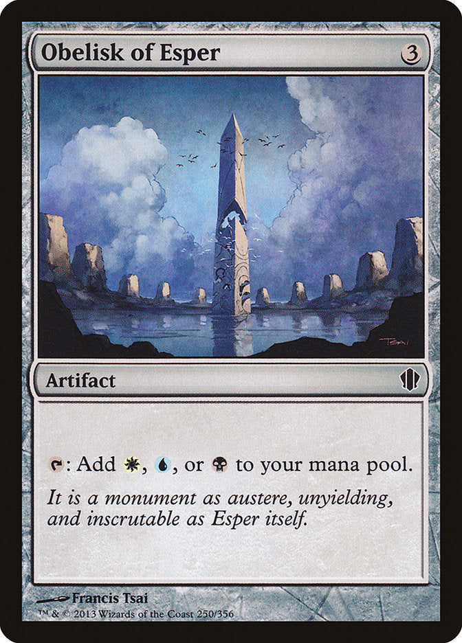 Obelisk of Esper [Commander 2013] MTG Single Magic: The Gathering | Red Claw Gaming