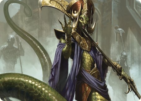 Sidisi, Brood Tyrant Art Card [Commander Masters Art Series] MTG Single Magic: The Gathering | Red Claw Gaming