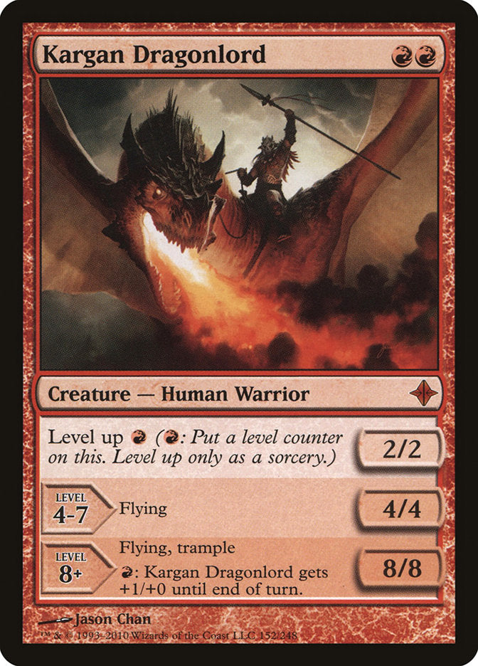 Kargan Dragonlord [Rise of the Eldrazi] MTG Single Magic: The Gathering | Red Claw Gaming