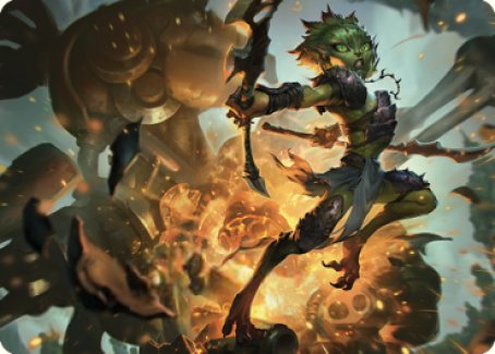 Argothian Sprite Art Card [The Brothers' War Art Series] MTG Single Magic: The Gathering | Red Claw Gaming
