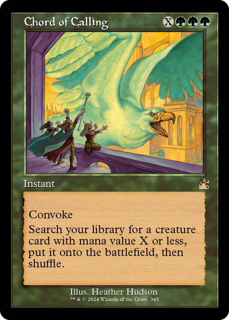 Chord of Calling (Retro Frame) [Ravnica Remastered] MTG Single Magic: The Gathering | Red Claw Gaming