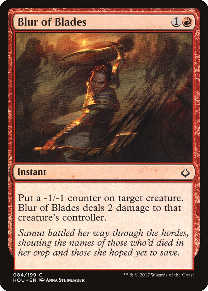 Blur of Blades [Hour of Devastation] MTG Single Magic: The Gathering | Red Claw Gaming
