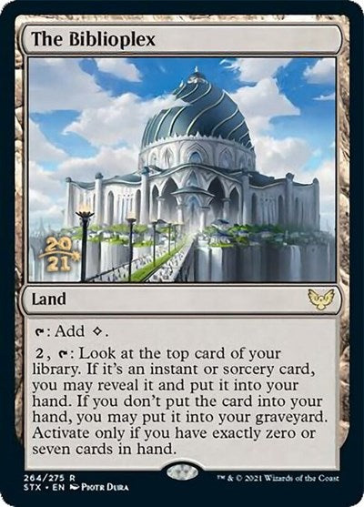 The Biblioplex [Strixhaven: School of Mages Prerelease Promos] MTG Single Magic: The Gathering | Red Claw Gaming