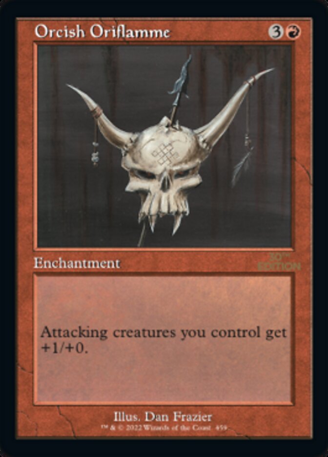 Orcish Oriflamme (Retro) [30th Anniversary Edition] MTG Single Magic: The Gathering | Red Claw Gaming