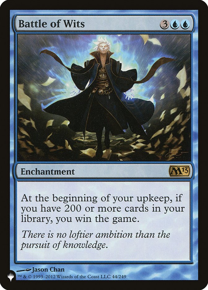 Battle of Wits [The List] MTG Single Magic: The Gathering | Red Claw Gaming