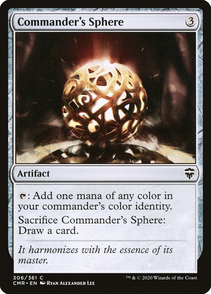 Commander's Sphere [Commander Legends] MTG Single Magic: The Gathering | Red Claw Gaming