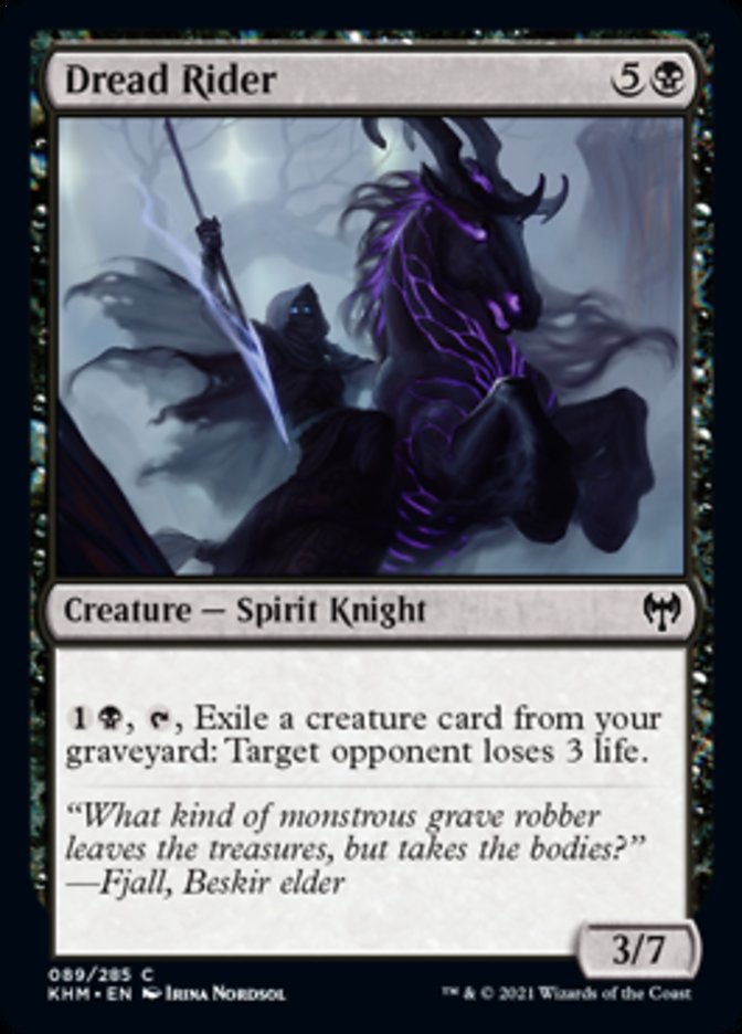Dread Rider [Kaldheim] MTG Single Magic: The Gathering | Red Claw Gaming