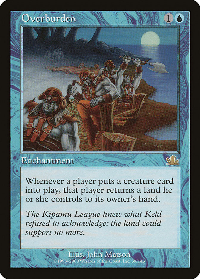 Overburden [Prophecy] MTG Single Magic: The Gathering | Red Claw Gaming