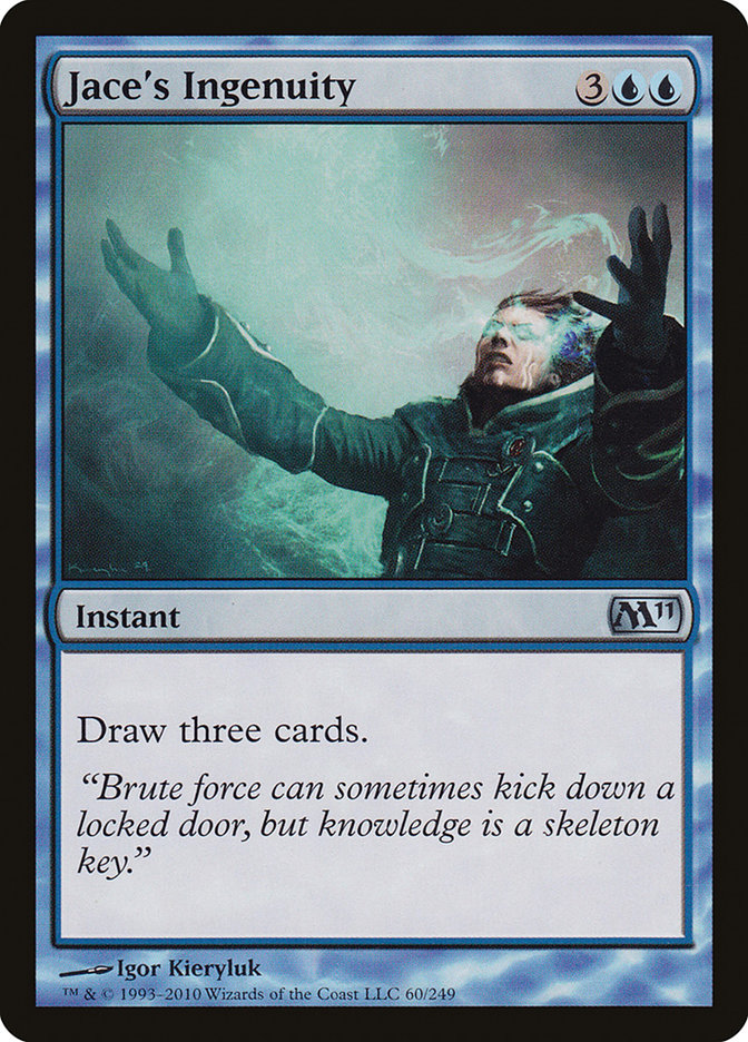 Jace's Ingenuity [Magic 2011] MTG Single Magic: The Gathering | Red Claw Gaming