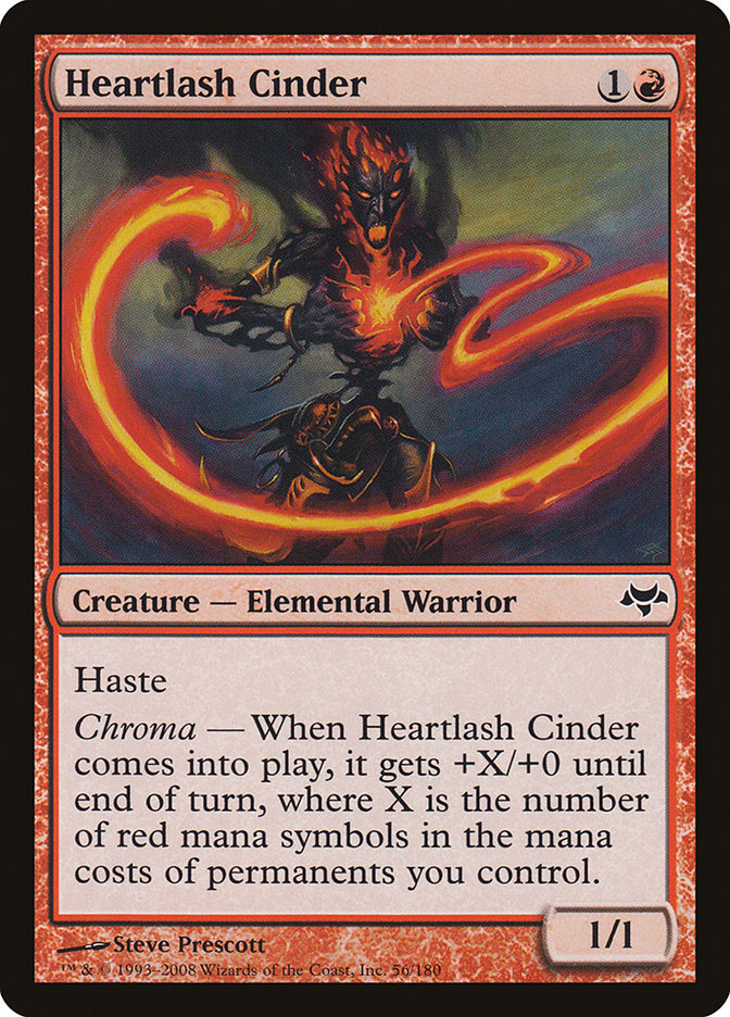 Heartlash Cinder [Eventide] MTG Single Magic: The Gathering | Red Claw Gaming