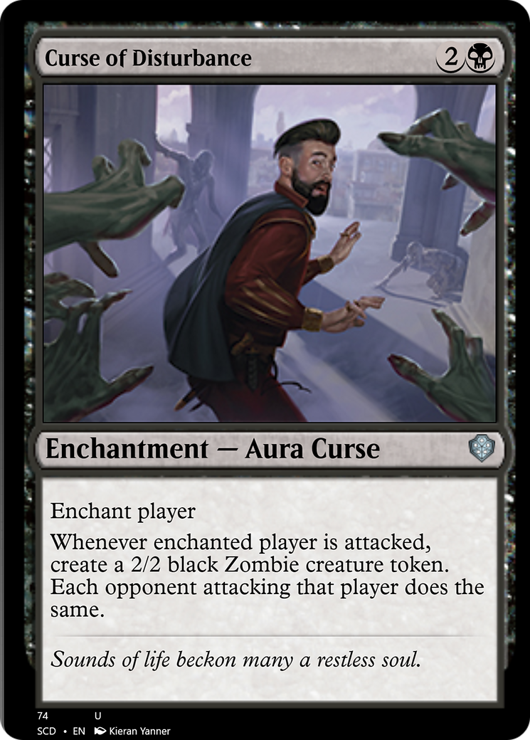 Curse of Disturbance [Starter Commander Decks] MTG Single Magic: The Gathering | Red Claw Gaming