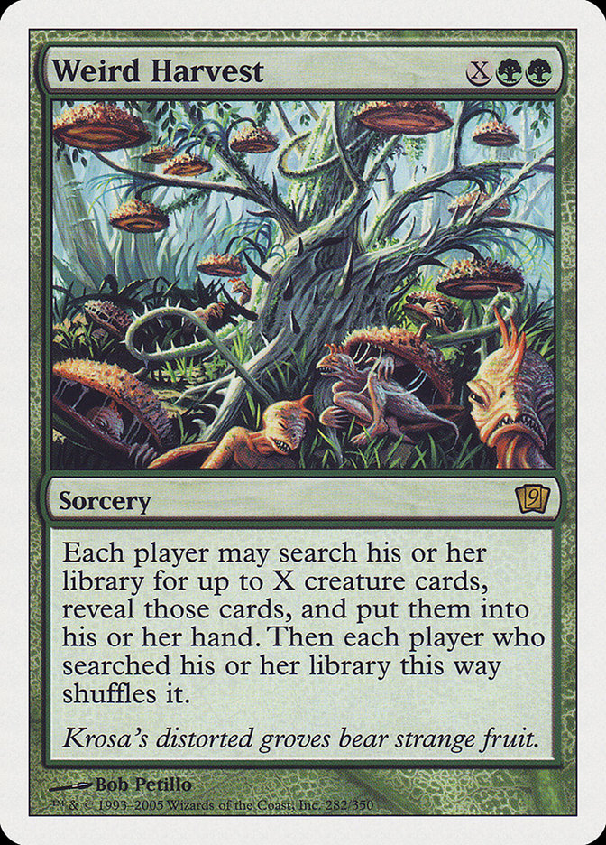 Weird Harvest [Ninth Edition] MTG Single Magic: The Gathering | Red Claw Gaming