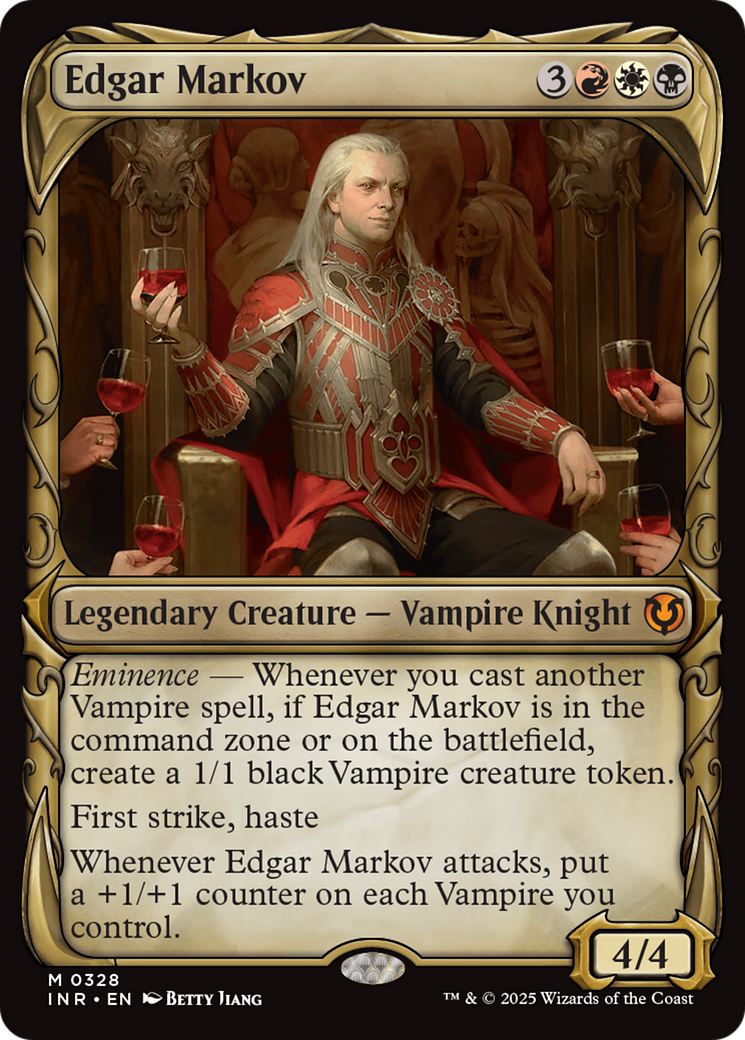 Edgar Markov (Showcase) [Innistrad Remastered] MTG Single Magic: The Gathering | Red Claw Gaming