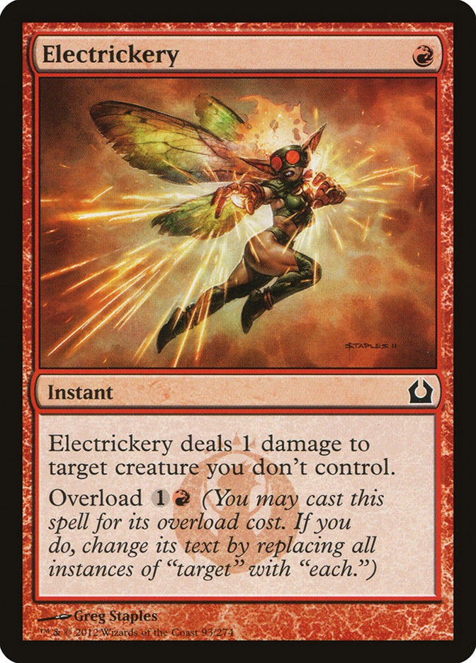 Electrickery [Return to Ravnica] MTG Single Magic: The Gathering | Red Claw Gaming