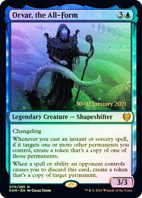 Orvar, the All-Form [Kaldheim Prerelease Promos] MTG Single Magic: The Gathering | Red Claw Gaming