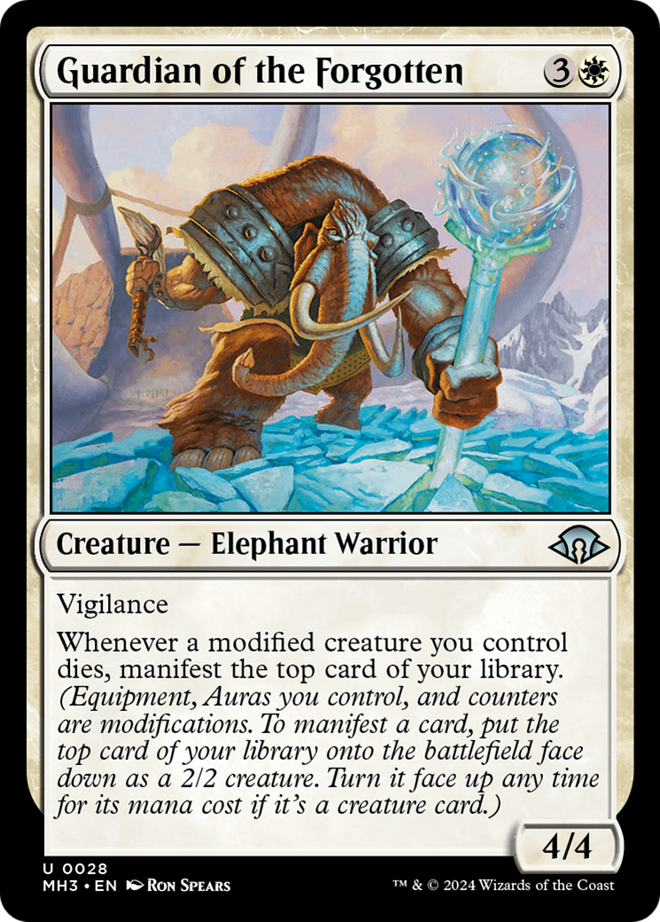 Guardian of the Forgotten [Modern Horizons 3] MTG Single Magic: The Gathering | Red Claw Gaming