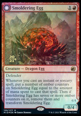 Smoldering Egg // Ashmouth Dragon [Innistrad: Midnight Hunt Prerelease Promos] MTG Single Magic: The Gathering | Red Claw Gaming