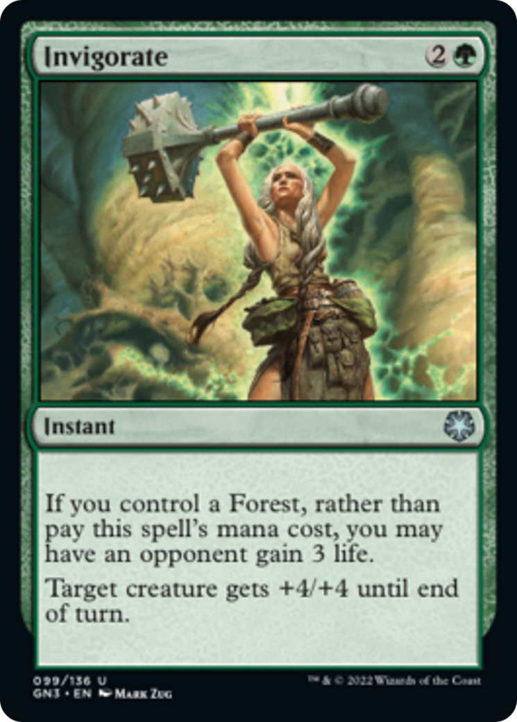 Invigorate [Game Night: Free-for-All] MTG Single Magic: The Gathering | Red Claw Gaming