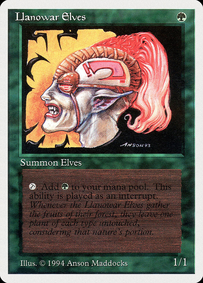 Llanowar Elves [Summer Magic / Edgar] MTG Single Magic: The Gathering | Red Claw Gaming